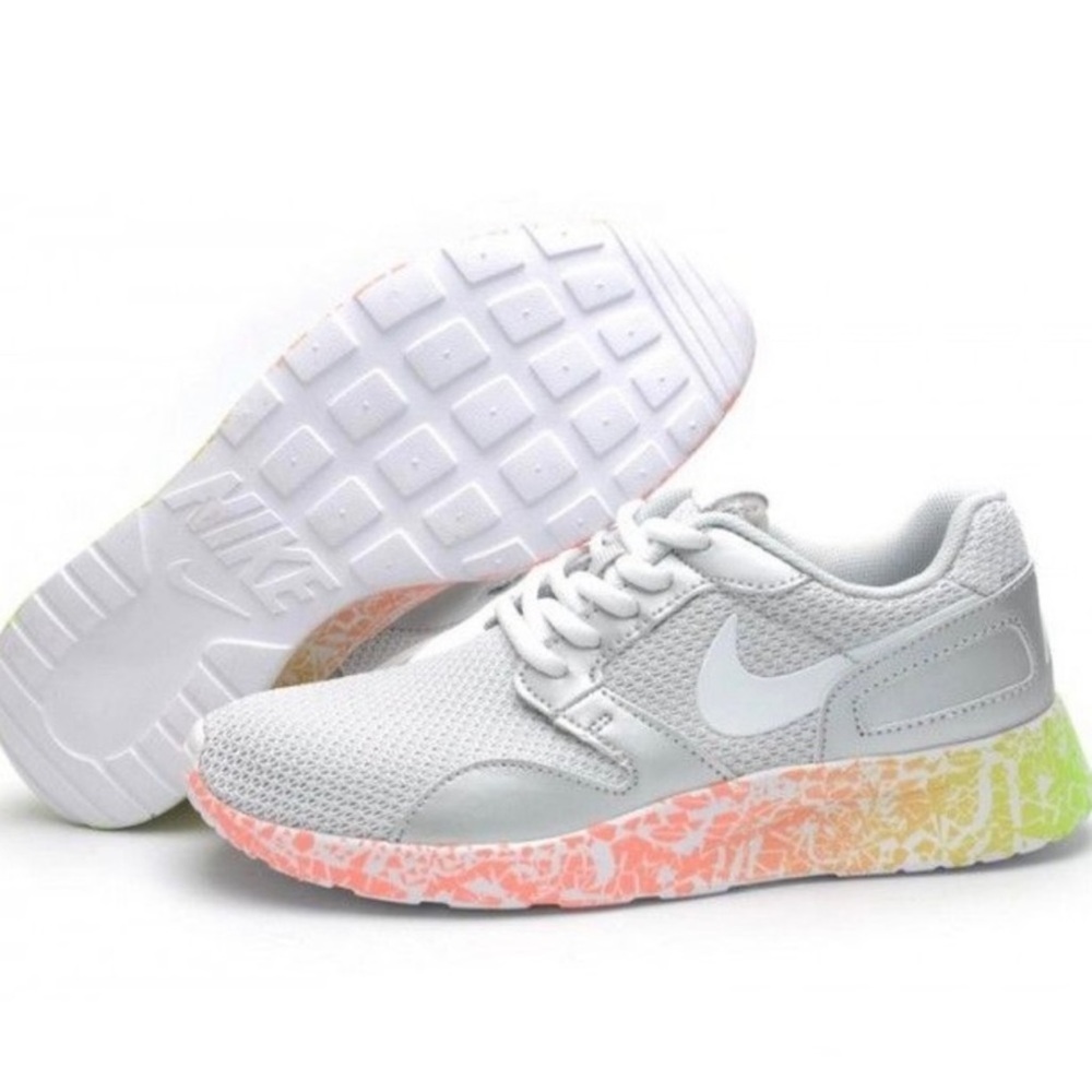 nike kaishi ombré rainbow sneakers